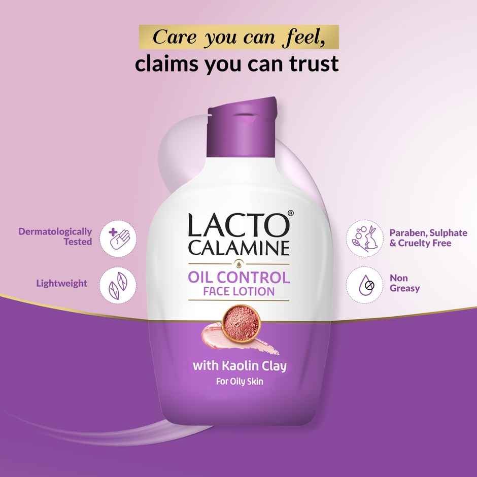 Lacto Calamine Face Lotion For Oil Balance - Oily Skin