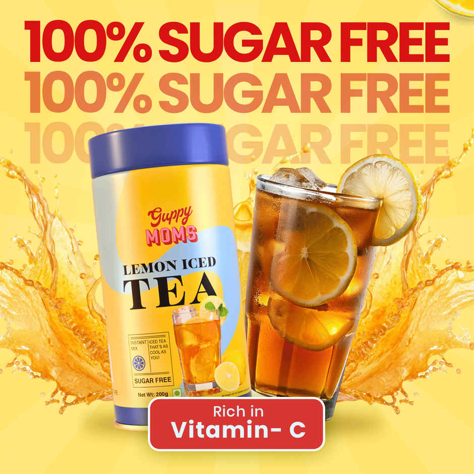 Guppy Moms Sugar Free Lemon Iced Tea