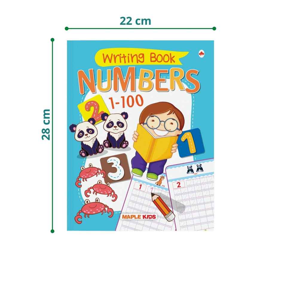 Numbers Writing Book 1-100 (Practice) - Learn and Practice