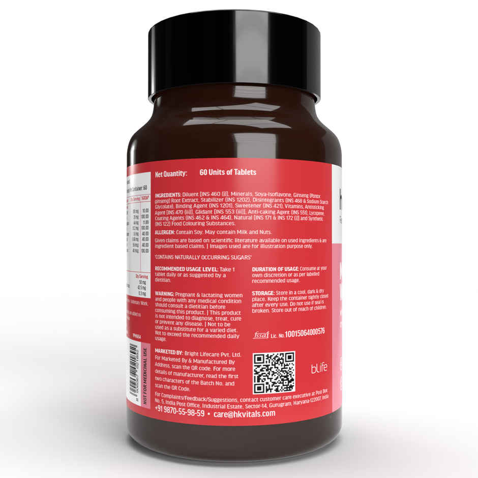 hk vitals Multivitamin for Women (60 Tablets)