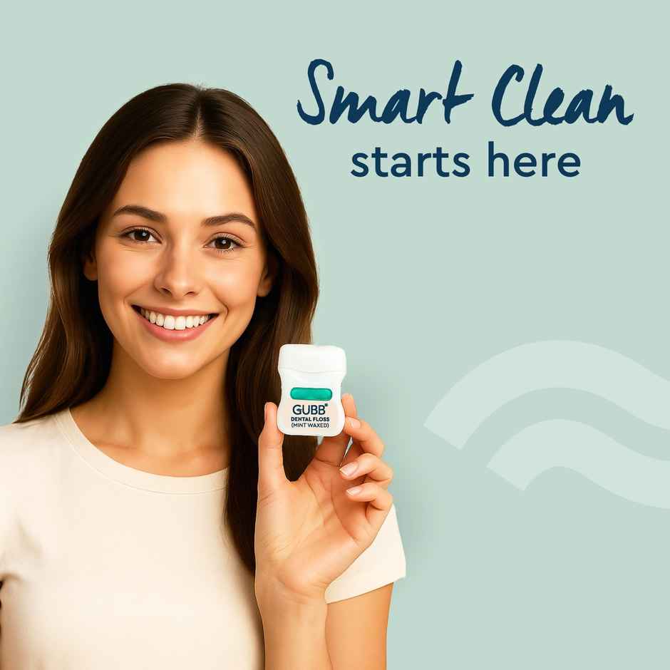 GUBB 50M Mint Waxed Dental Floss