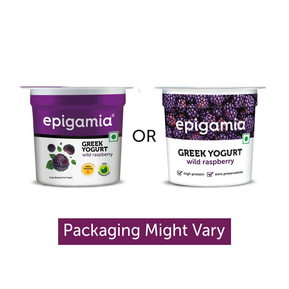 Epigamia Greek Yogurt- Raspberry Combo