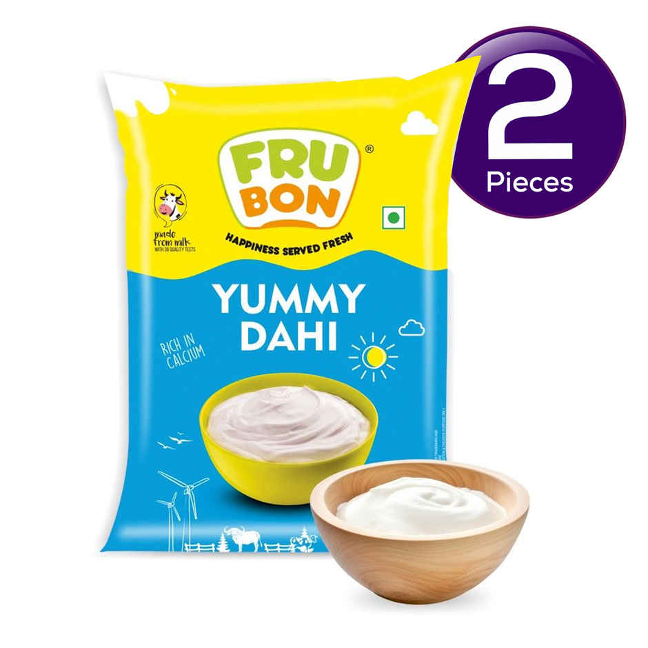 Frubon Yummy Dahi Pouch Combo