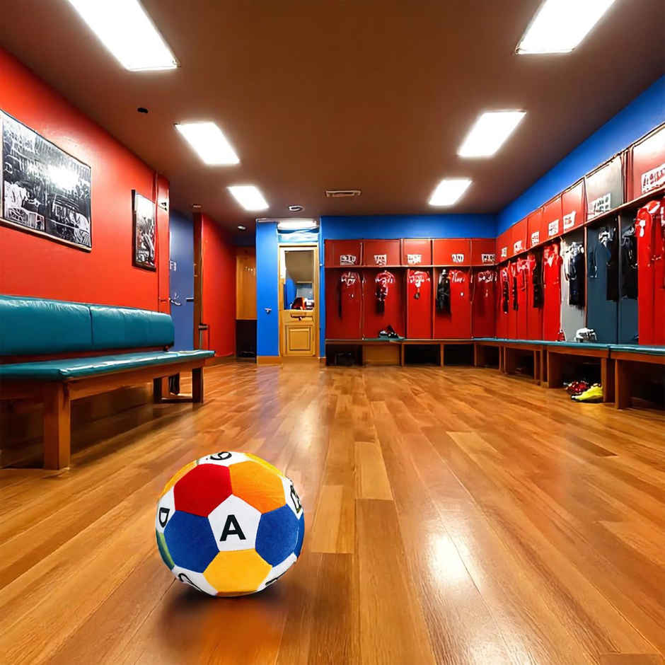 Babique Ball Alphabetic Plush Soft Toy Cute Kids Birthday Animal Baby Boys/Girls (25 cm ABCD)