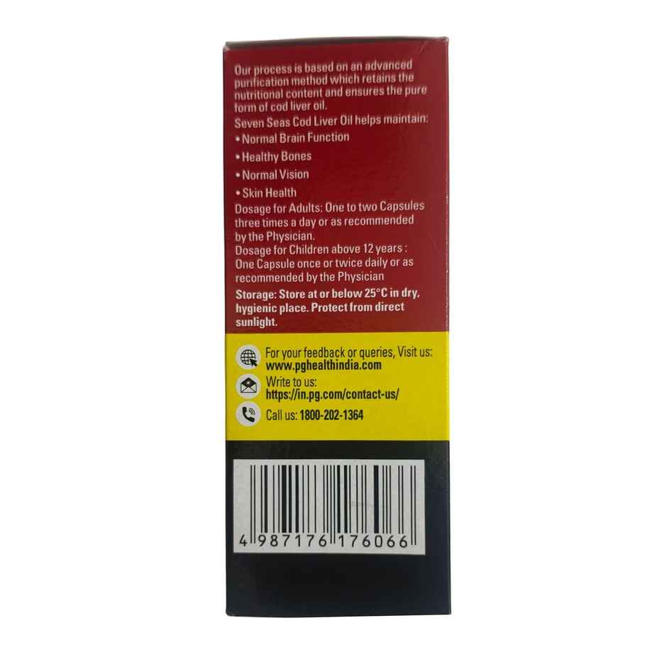 Seven Seas Seven Seas Original Cod Liver Oil Capsule