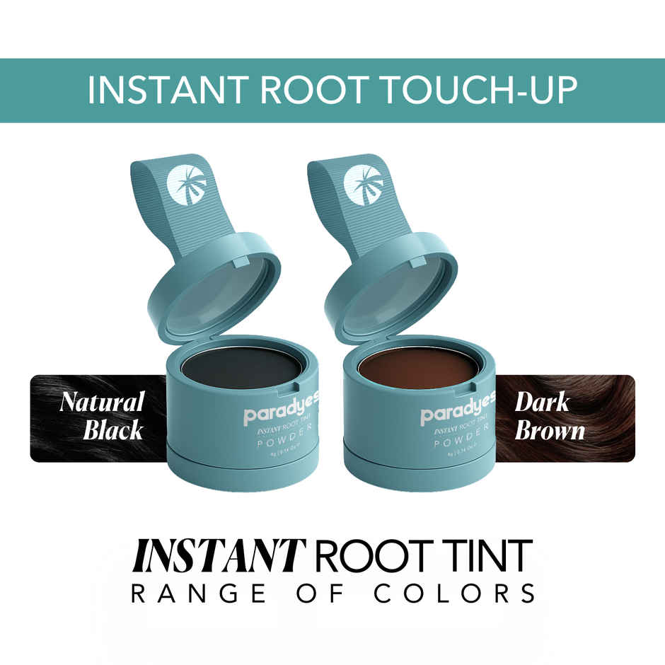 Paradyes Cover Up Instant Root Tint Powder | Dark Brown