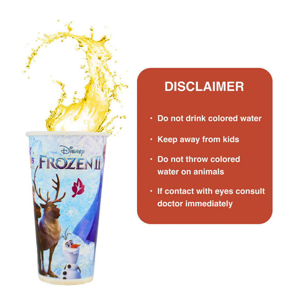 Frozen Holi Magic Glass | Star