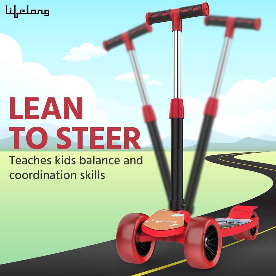 Lifelong Kick Scooter for Kids | Adjustable & Foldable (Ages 2-12)