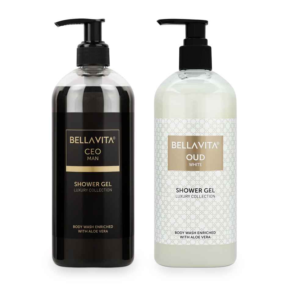 BELLAVITA Ceo Man And White Oud Shower Gel Combo