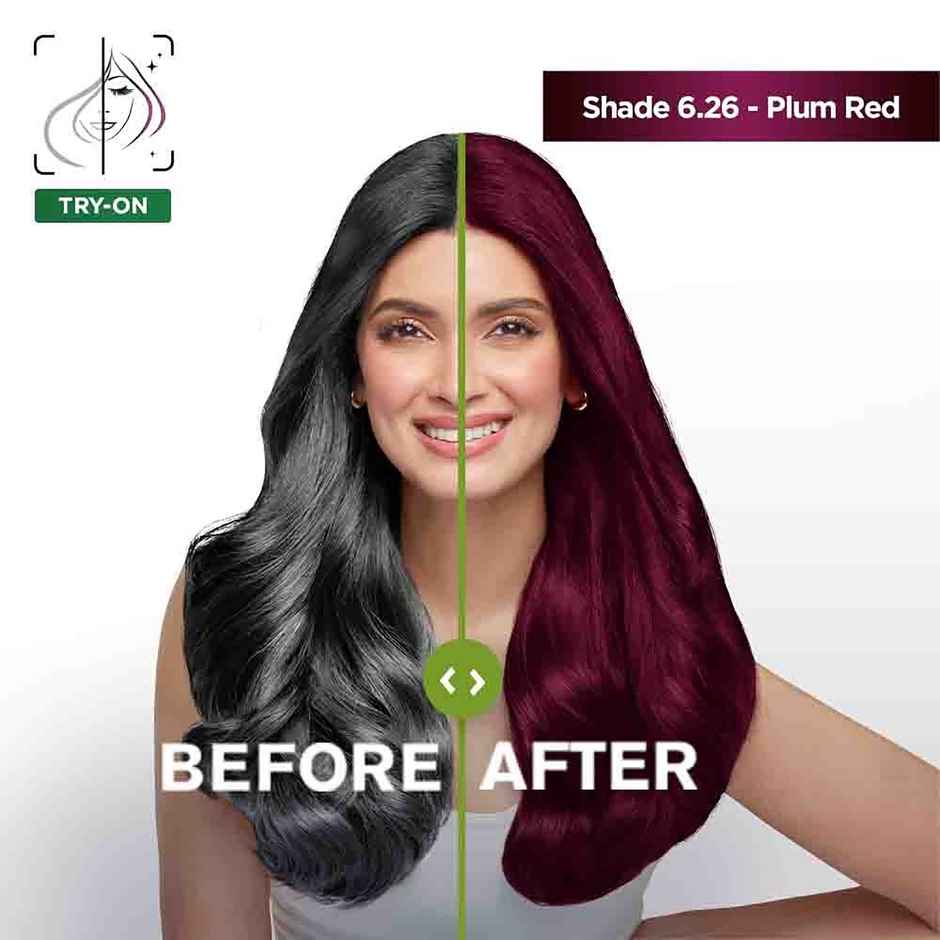 Garnier Color Naturals Long-Lasting Creme Hair Color | Plum Red - Shade 6.26
