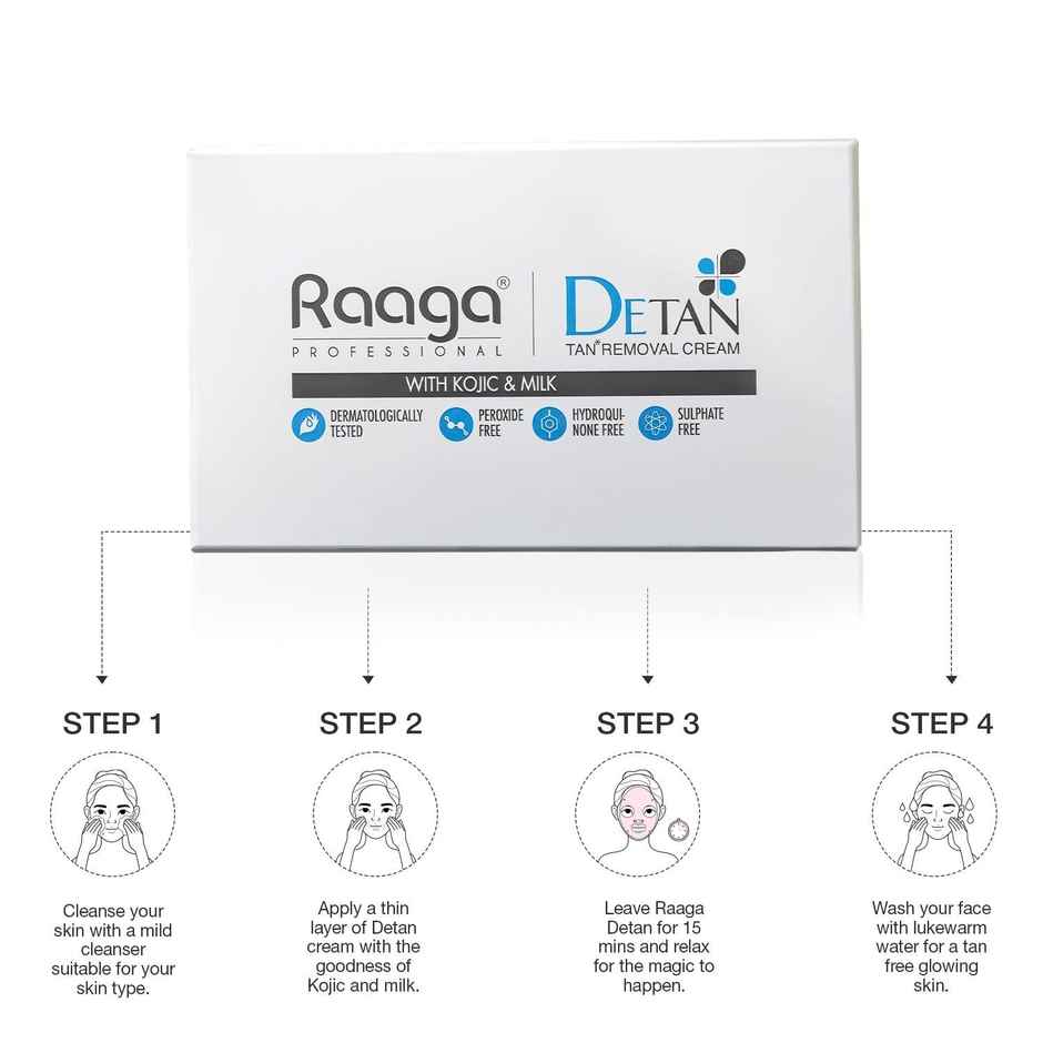 Raaga Professional De-Tan Tan Removal Cream