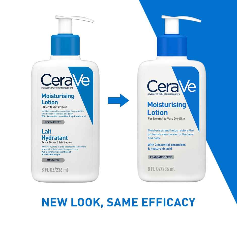 CeraVe Moisturizing Lotion for Normal to Dry Skin with Ceramides & Hyaluronic Acid