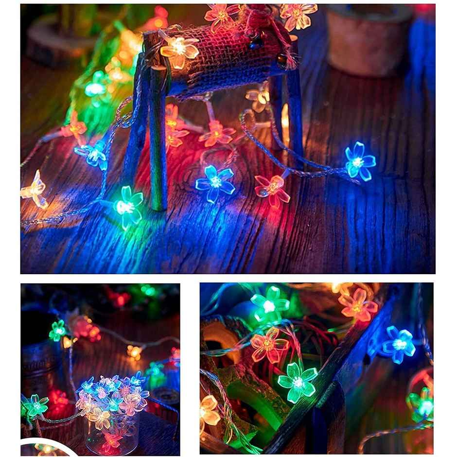 Quace Mini Flower Multicolor String Light