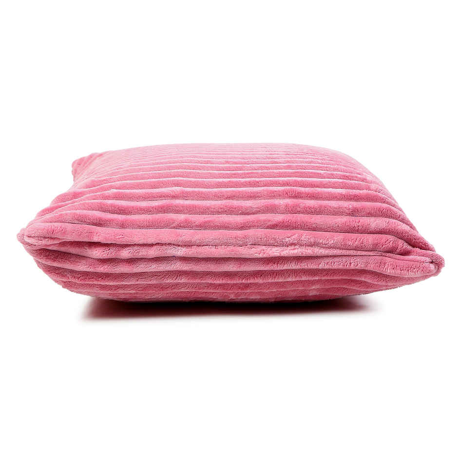 Status Ribbed Cushion Cover Set Of 2 40 cm x 40 cm - Assorted