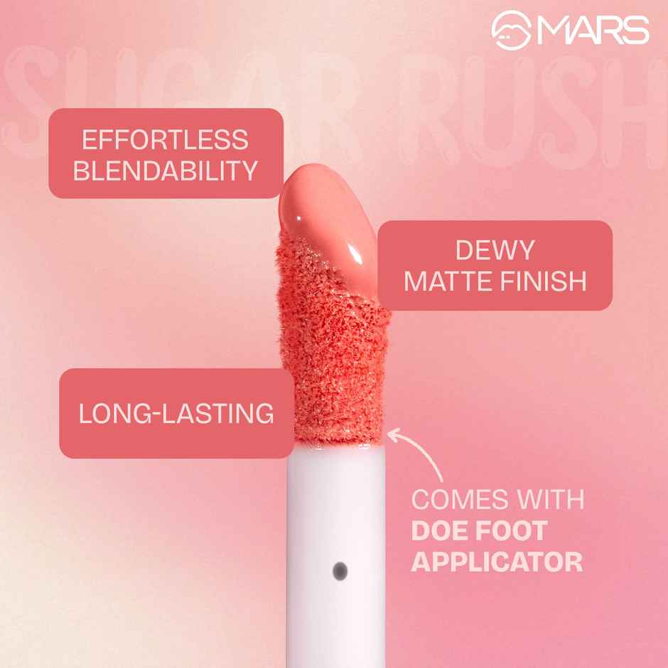 MARS Cosmetics Sugar Rush Liquid Blush (4.5ml) (01-MARS CosmeticsH MALLOW)
