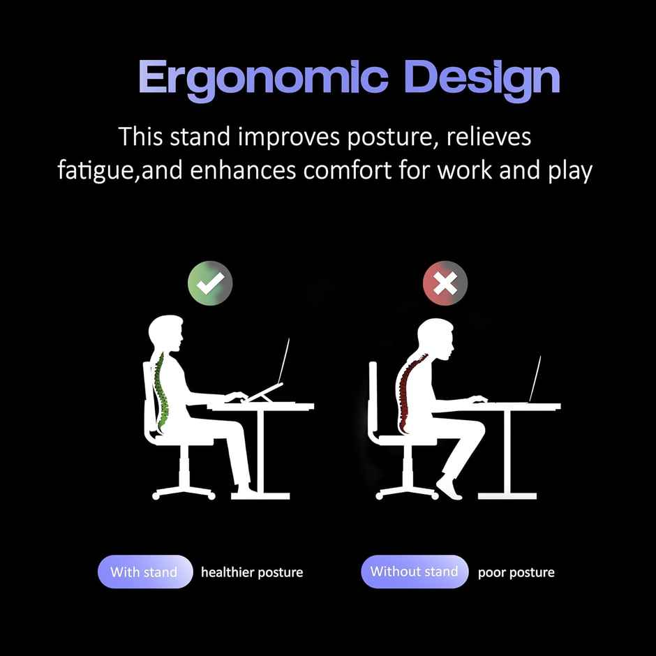 Tygot Laptop Stand Black