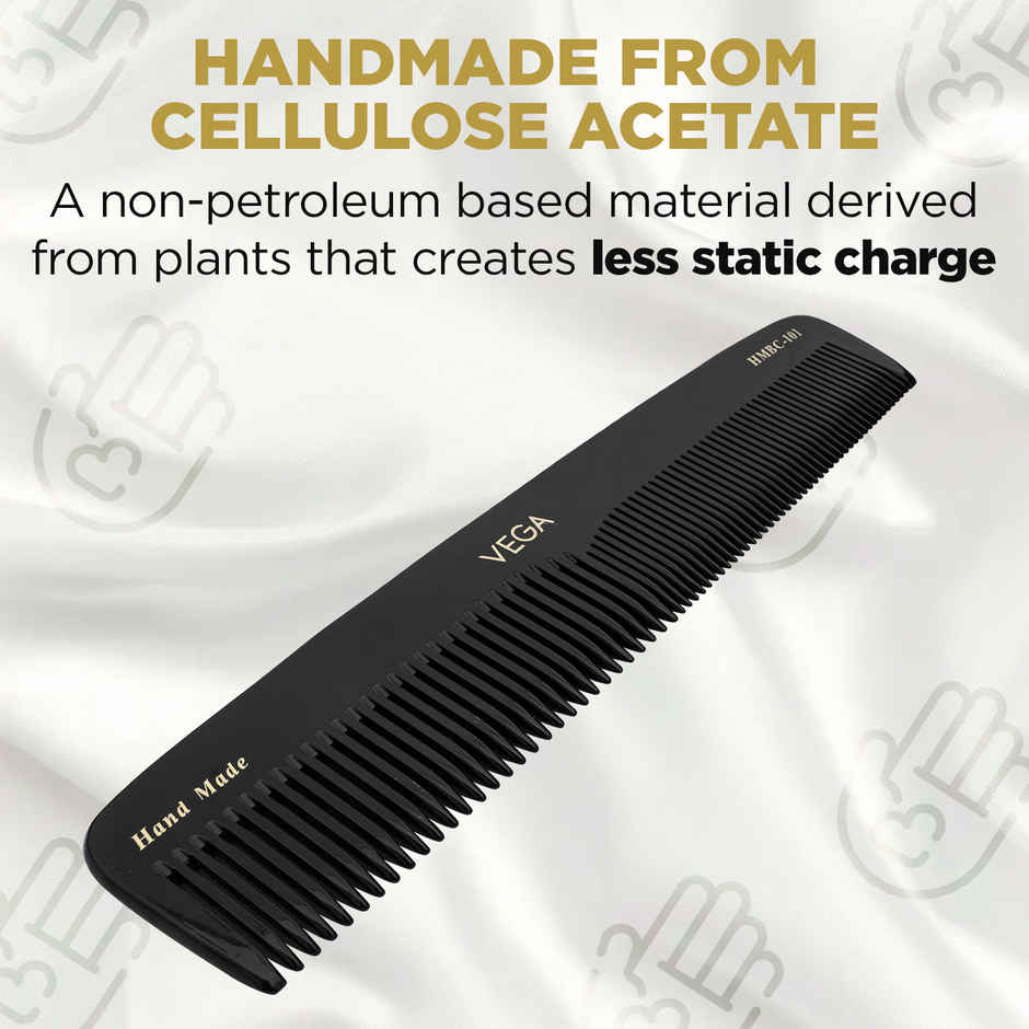 VEGA Graduated Dressing Handmade Hair Comb for Men and Women | HMBC-101