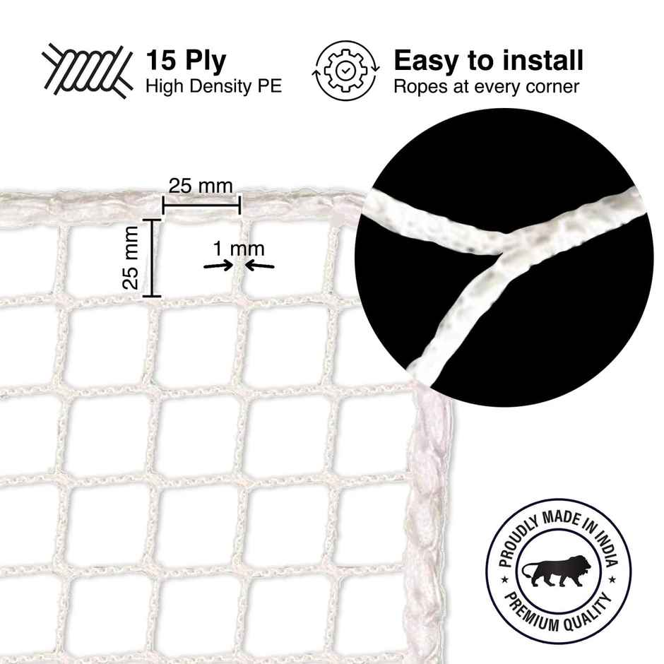 Mr. Right Pigeon Nets for Balconies, Bird Net | White | 10x10 ft