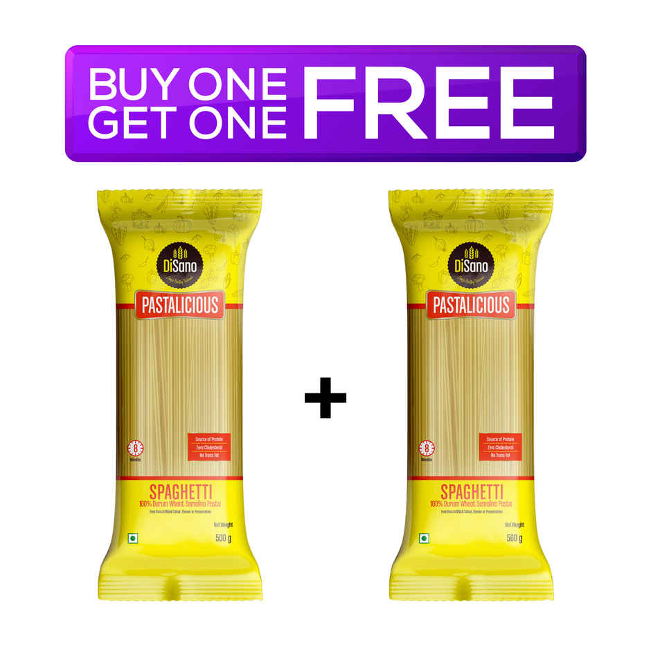 Disano Spaghetti Pasta, Durum Wheat, No Maida Combo
