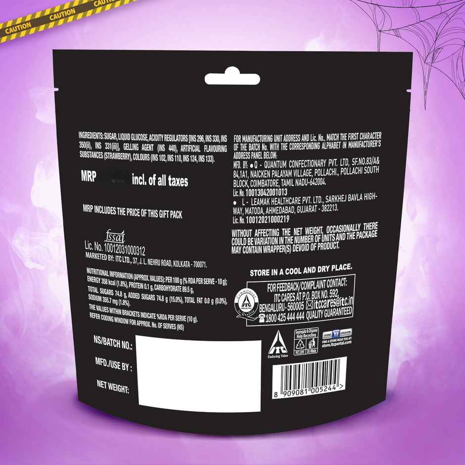 Candyman Sourzzz | Shockingly Sour Candy | Free Toy inside