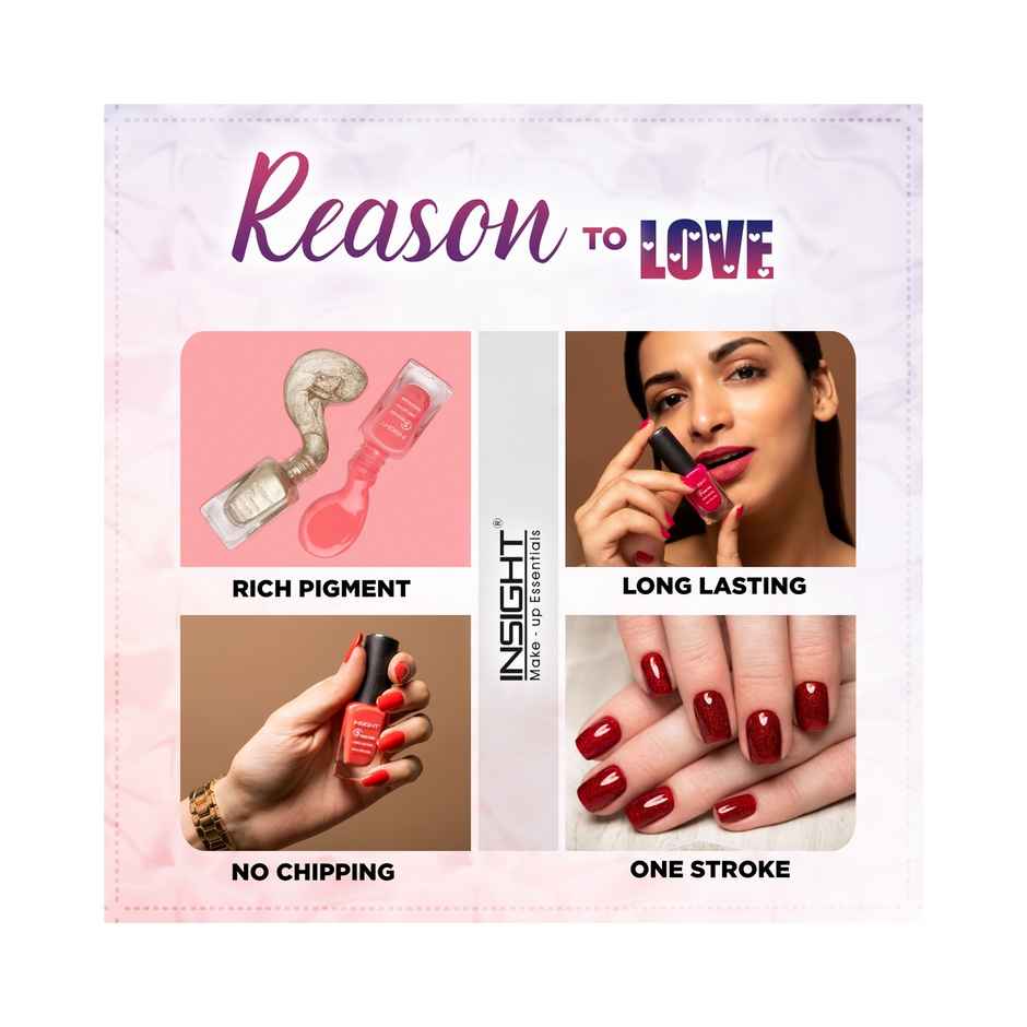 Insight Cosmetics 5 Toxic Free Long Lasting Nail Polish - Color 158