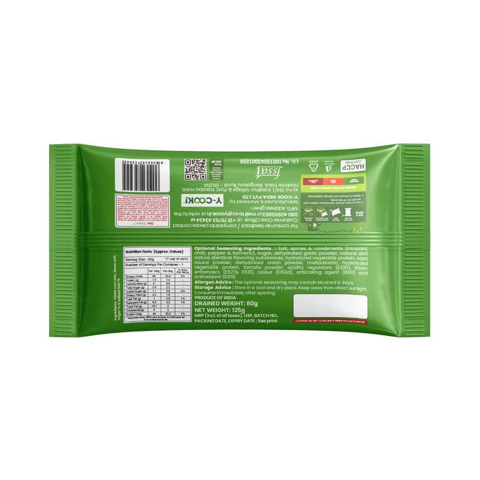 Tadaa Sweet Corn Kernals Wasabi Heat