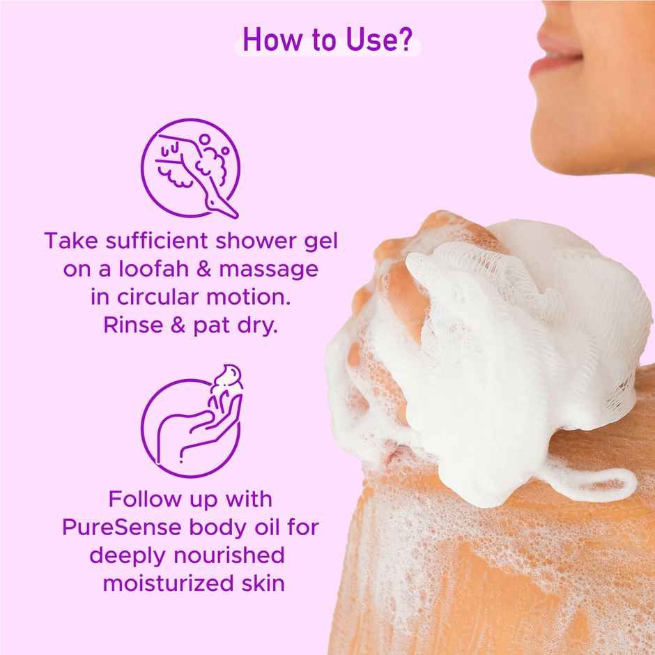 Puresense Hyaluronic Acid + Niacinamide Berry Blast Body Wash Showergel