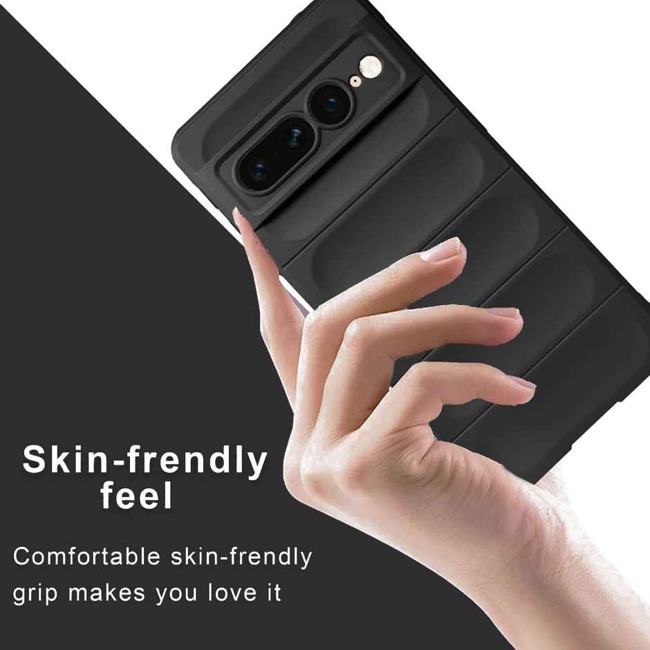 Artistque Case For Google Pixel 7 Pro Liquid Stripe Back Cover Silicone