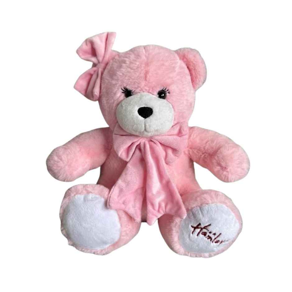 Hamleys Hattie Bear Soft Plush Toy | Pink - 27 cm