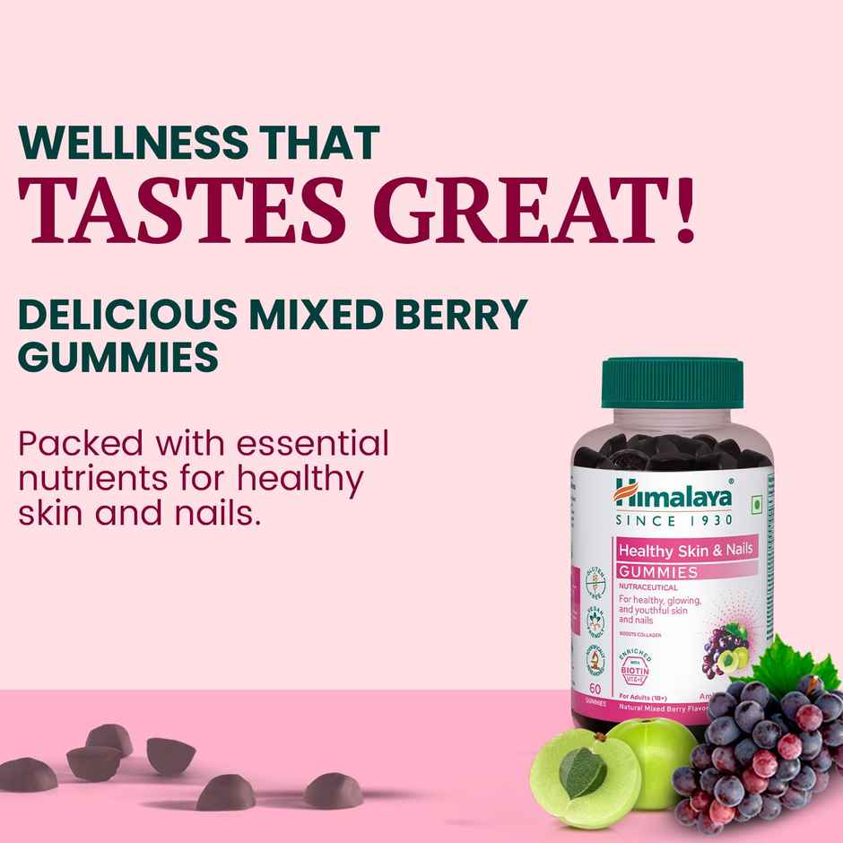 Himalaya Healthy Skin And Nails Gummies 30'S Indi