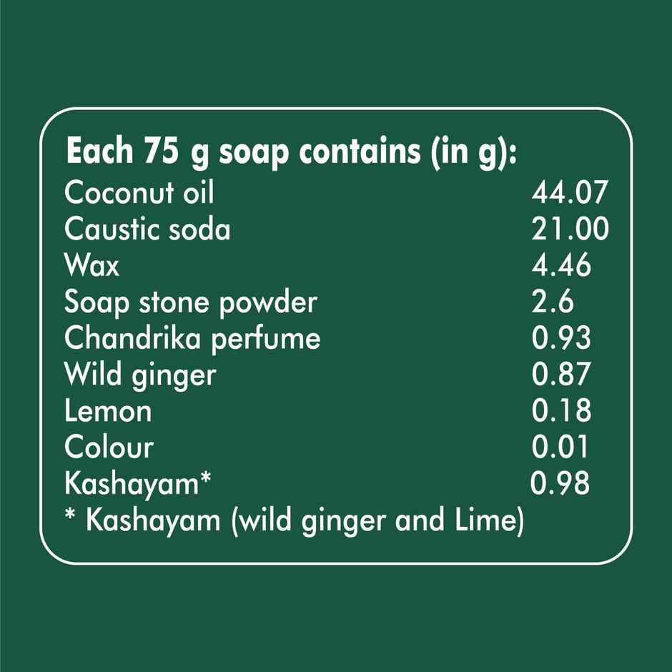 Chandrika Ayurvedic Soap| Made With Herbal Extracts & Vegetable Oils For Naturally Radiant Skin