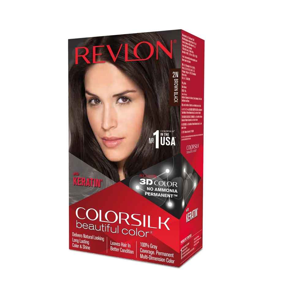 Revlon Colorsilk Beautiful Color 20 Brown Black Shade