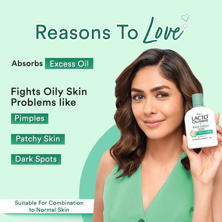 Lacto Calamine Face Lotion For Oil Balance - Combination To Normal Skin