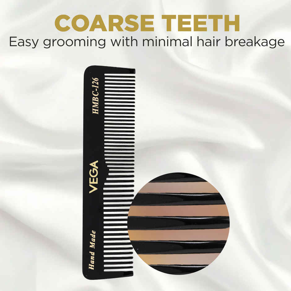 VEGA Pocket Hair Comb for Men and Women, (HMBC-126) | 12.5 X 3 cm