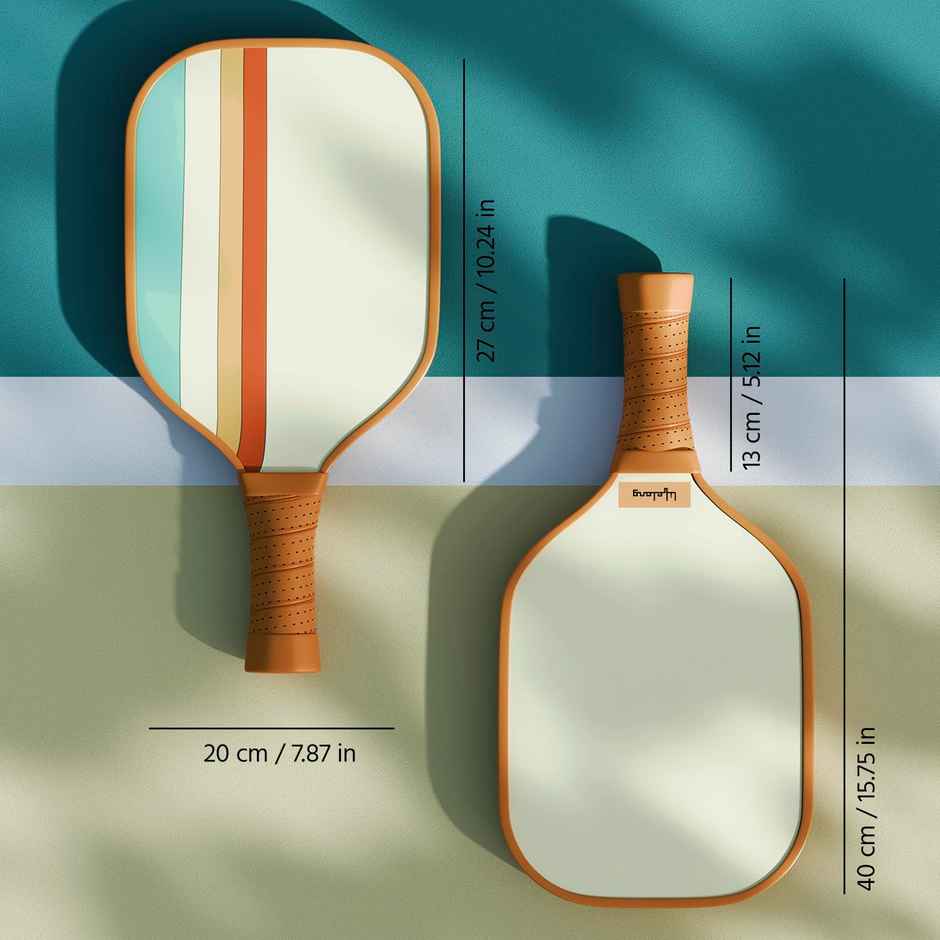 Lifelong Pickleball Paddle Set -Fiberglass Surface 4 Pickleball Balls & Paddle Cover Bag