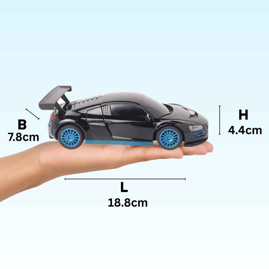 Frendo 1:24 Hi Speed Mini Remote Control Car | Aud Black