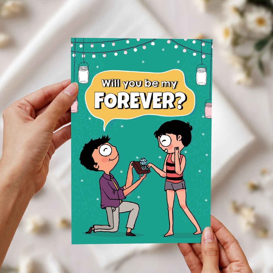 Oye Happy Adorable Proposal Card