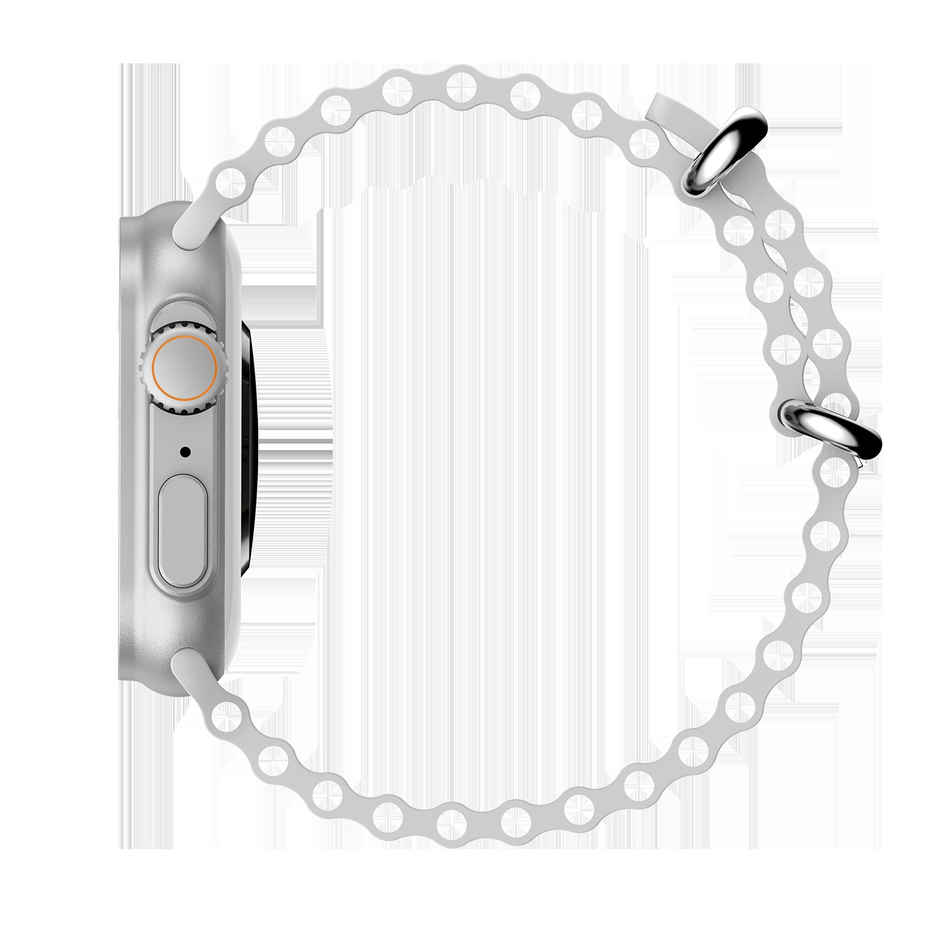 Fire-Boltt Warrior Smartwatch | 1.96" AMOLED Display | BT Calling - Grey