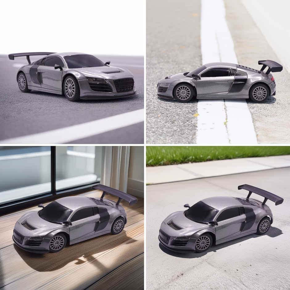 Frendo 1:24 Hi Speed Mini Remote Control Car | Aud Grey