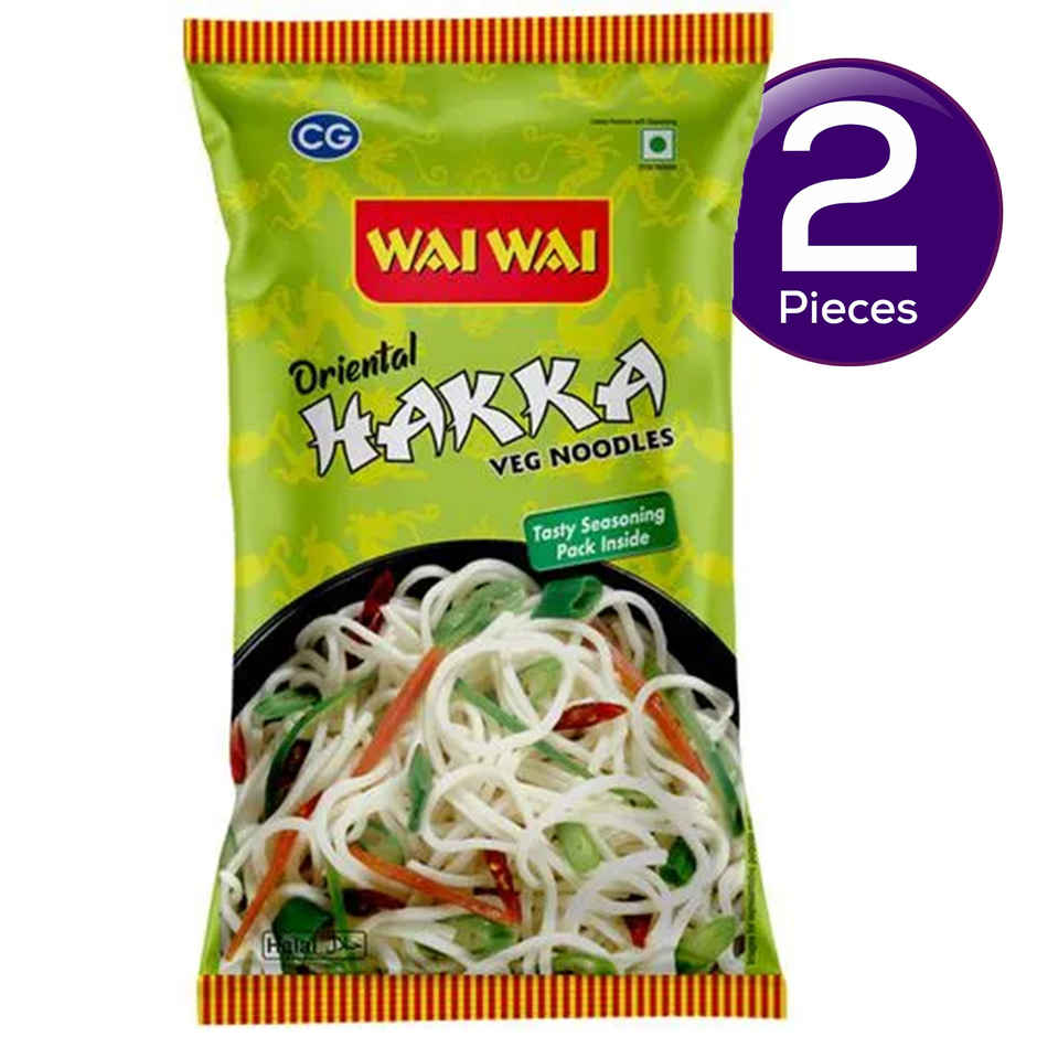Wai Wai Oriental VEG Hakka Noodles Combo