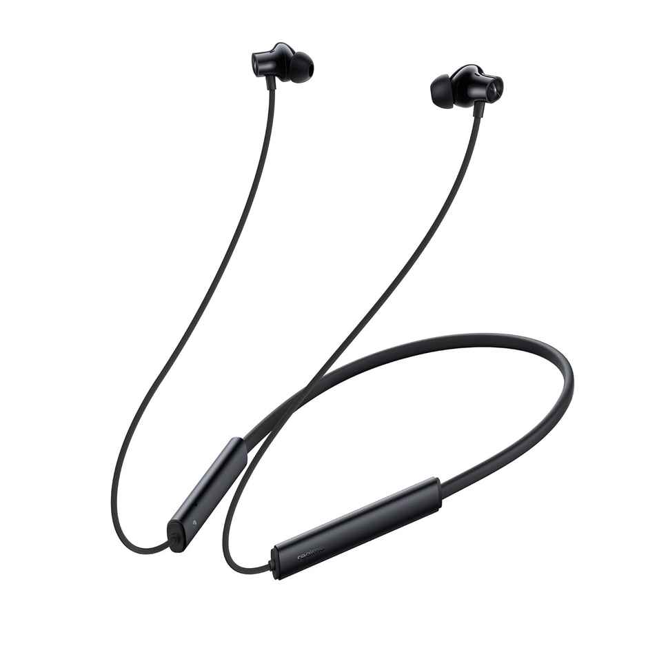 Realme Buds Wireless 3 In-Ear Bluetooth Neckband 30Db Anc Upto 40 Hours Playback - Pure Black