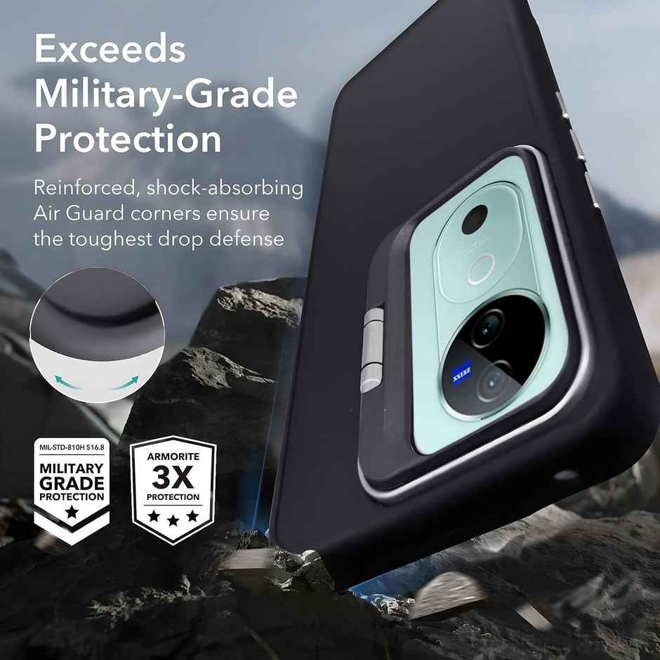 Artistque Case for Vivo V40 | V40 Pro | T3 Ultra 5g Back Cover - Camera Stand