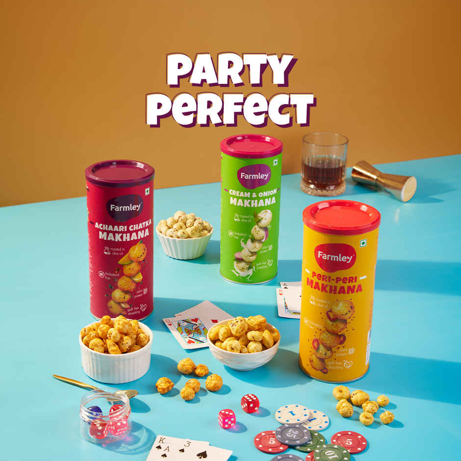 Farmley Achaari Makhana Roasted In Olive Oil