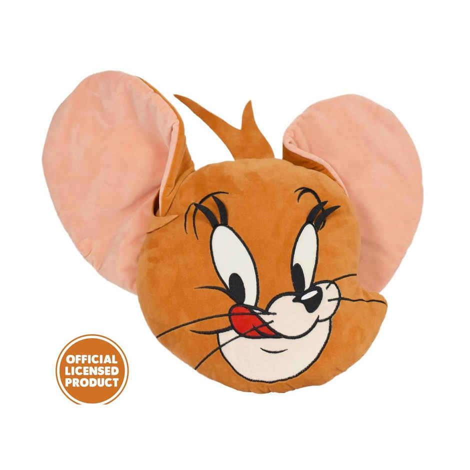 Mirada 42Cm Jerry Cushion Soft Toy - Brown