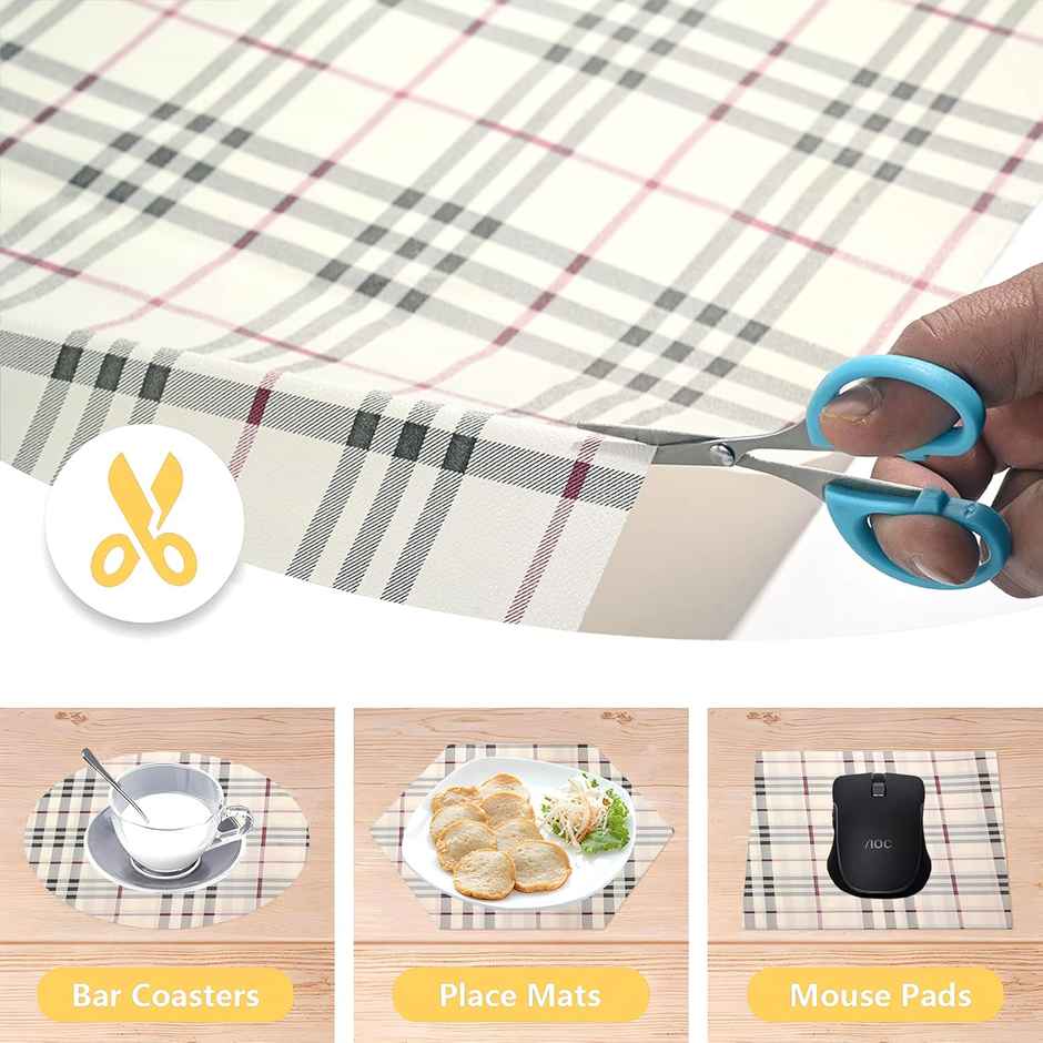 Kuber Industries |10 m Anti Slip Kitchen Shelf Sheets - Waterproof Wardrobe Sheets for Shelves