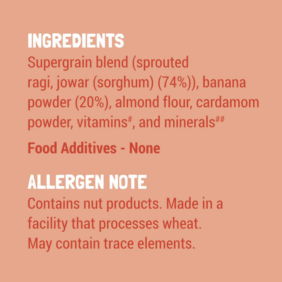 Slurrp Farm Cereal For Little Ones | Ragi, Almod and Banana