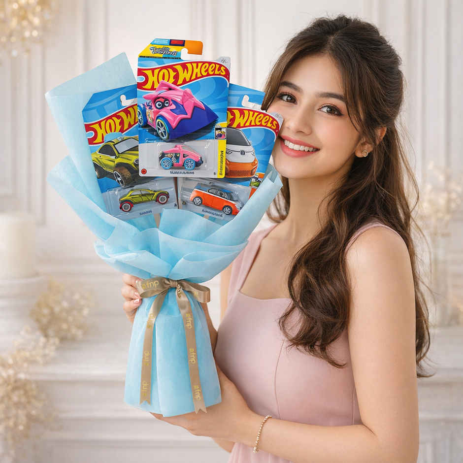 Hot Wheels Toy Car Bouquet Arrangement | Ideal for Gifting | FNP