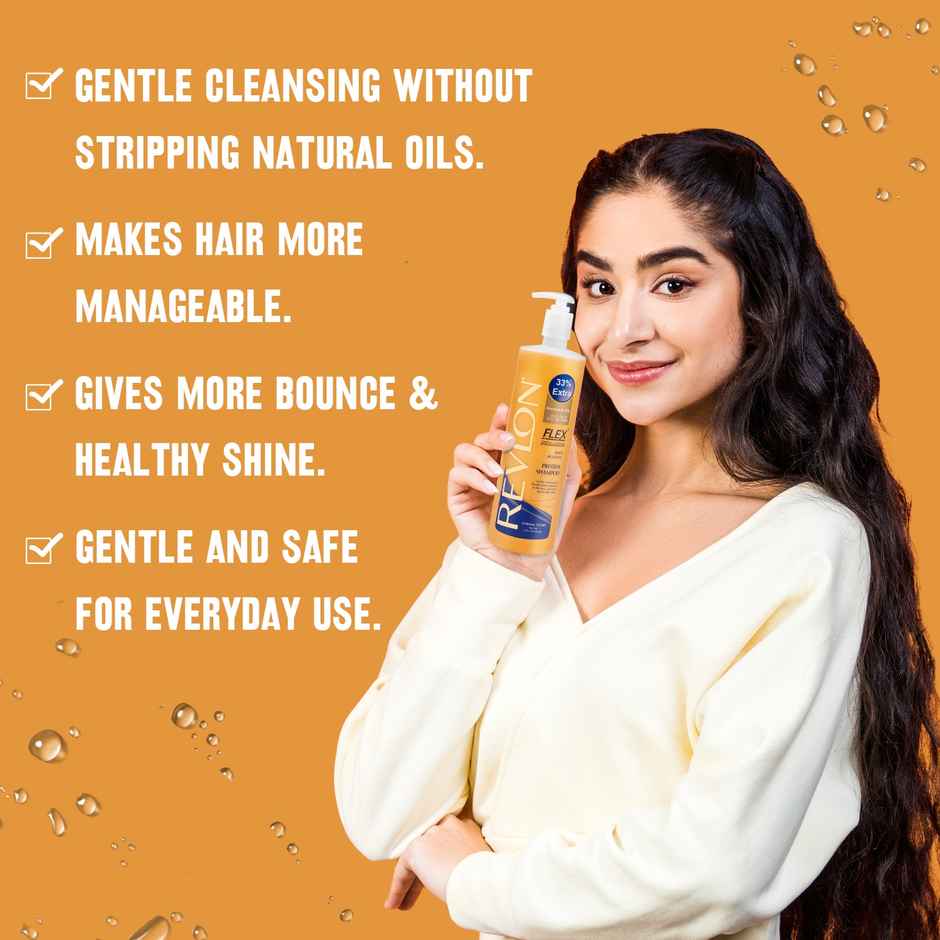 Revlon Flex Shampoo for Normal To dry Hair