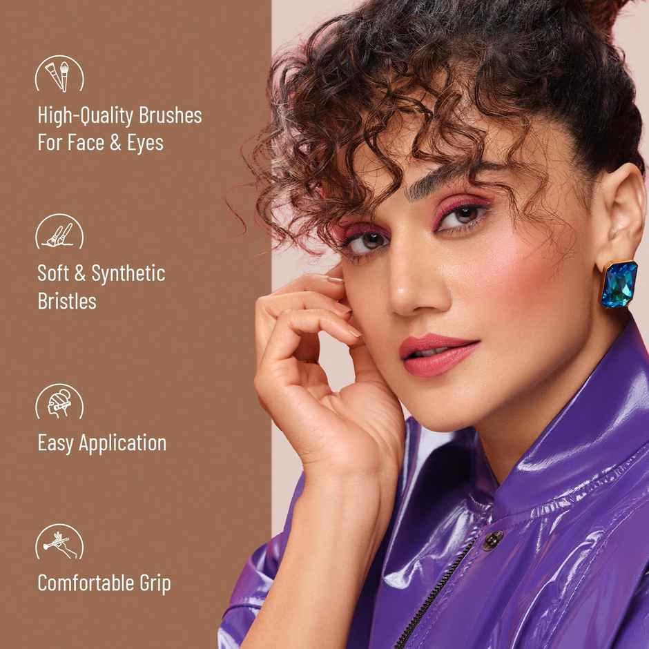 Swiss Beauty Makeup Brush Set of 5 - Golden