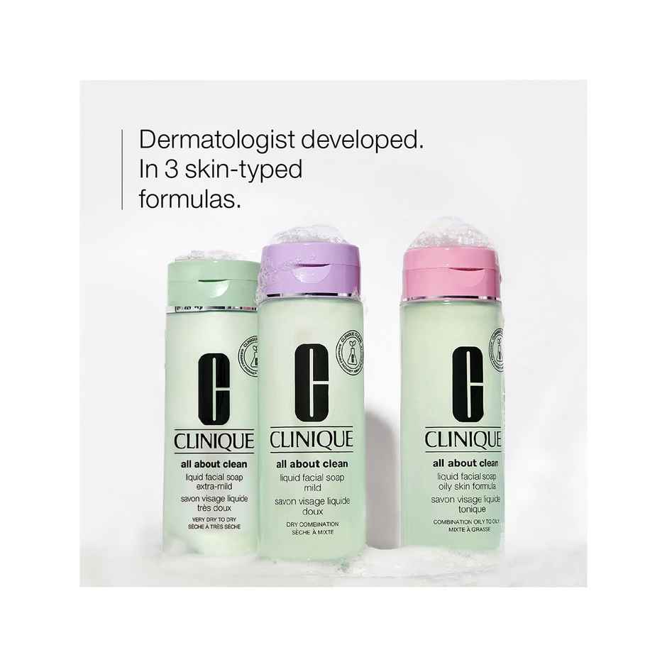 Clinique All About Clean Liquid Facial Soap | Mild (Face Wash)